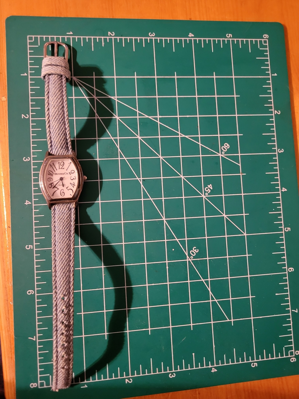 Denim & Co Sterling Silver Watch